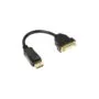 Good Connections Adapterkabel DP1.2-St.-DVI-I 24+5-Bu. 0,2m