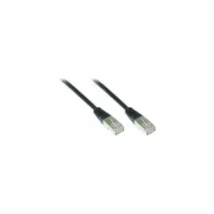 Good Connections Alcasa GOOD CONNECTIONS - Patch-Kabel - RJ-45 (M) - RJ-45 (M) - 0.5 m - SFTP - (Kategorie 5e) - schw...