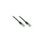 Good Connections Alcasa GOOD CONNECTIONS - Patch-Kabel - RJ-45 (M) - RJ-45 (M) - 0.5 m - SFTP - (Kategorie 5e) - schw...