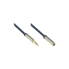 Good Connections Audioverl. 3-pol. 3.5mm-St.-Bu. 5m