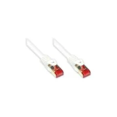 Good Connections Cat.6 Patchkabel S FTP weiß 0,15m