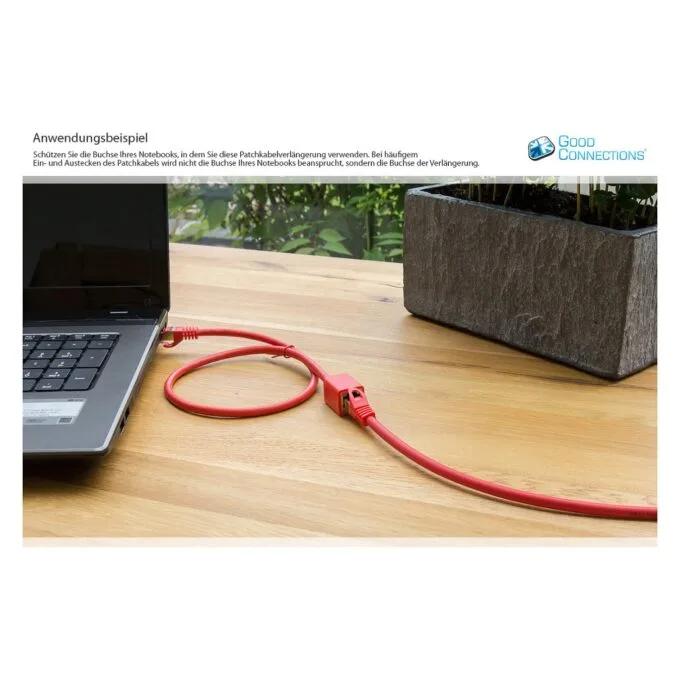 Good Connections Cat.6 Patchkabelverl. S FTP rot 10m — image 3