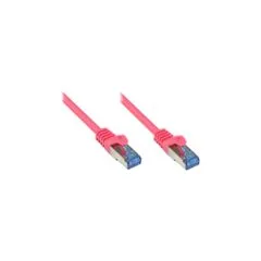 Good Connections Cat.6A Patchkabel S FTP HF magenta 5m