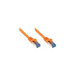 Good Connections Cat.6A Patchkabel S FTP HF orange 1m