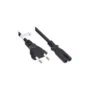 Good Connections Euro-Netzkabel an C7 Euro 8 Bu schw. 0,75m