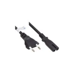 Good Connections Euro-Netzkabel an C7 Euro 8 Bu. schw. 5m