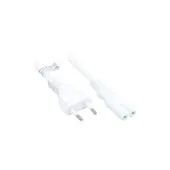 Good Connections Euro-Netzkabel an C7 Euro 8 Bu. weiß 7,5m
