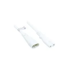 Good Connections Euro-Verlängerung C8-St C7-Bu weiß 2m