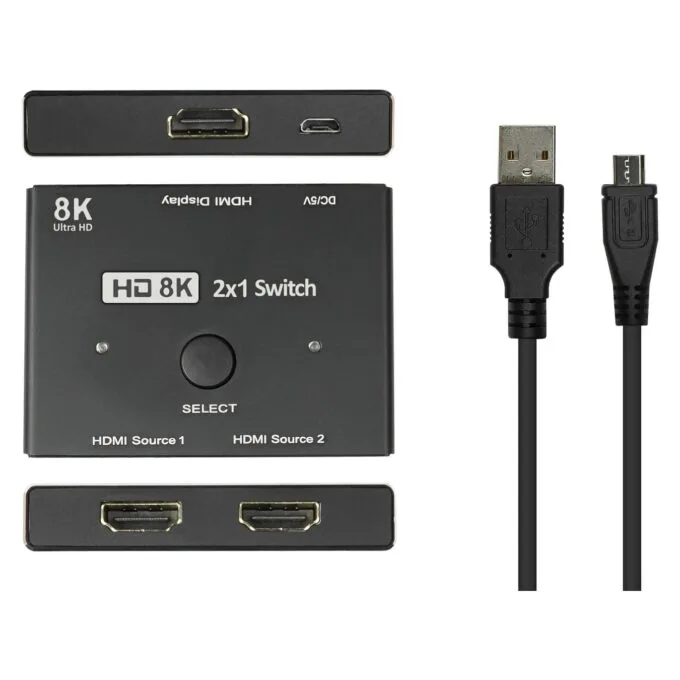 Good Connections HDMI 2.1 Switch 2-fach direktional 8K@30Hz — image 4