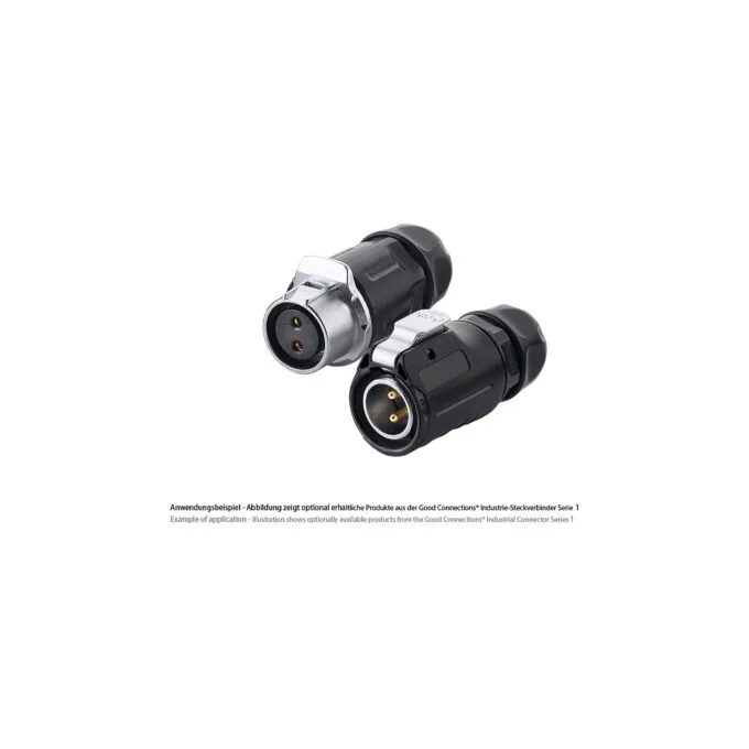 Good Connections Industrie-Buchsen-St. S1 - Power 2-Pin M20 — image 4