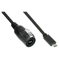 Good Connections Industrie-Stecker S1 - USB 3.2 C-C, 0,5m