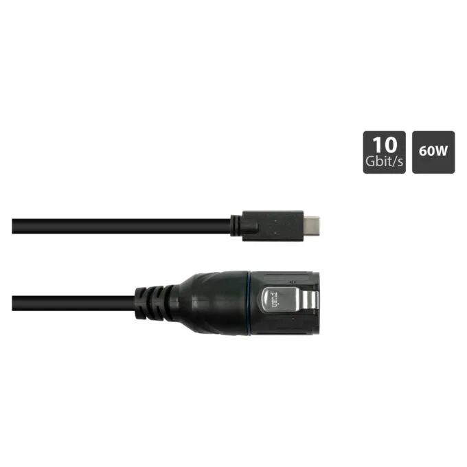 Good Connections Industrie-Stecker S1 - USB 3.2 C-C, 1m — image 2