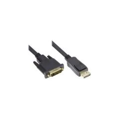 Good Connections Kabel DP-St.-DVI-D 24+1-St. schwarz 1m