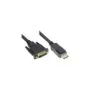 Good Connections Kabel DP-St.-DVI-D 24+1-St. schwarz 1m