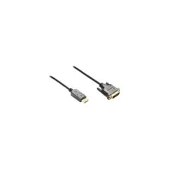 Good Connections Kabel DP-St.-DVI-D 24+1-St. schwarz 3m