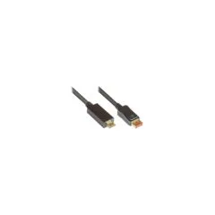 Good Connections Kabel DP1.4-St.-HDMI2.0-St. schwarz 3m