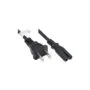 Good Connections Netzkabel USA- C7 Euro 8 Bu. UL schw. 1,8m