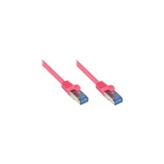 Good Connections Patchkabel Cat.6A S FTP HF magenta 1m
