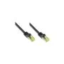 Good Connections Patchkabel m. Cat.7 Rohk. schwarz 90m