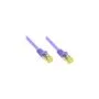 Good Connections Patchkabel m. Cat.7 Rohk. violett 0.5m