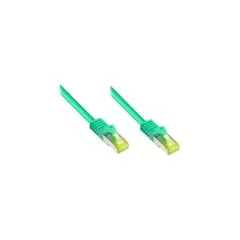 Good Connections Patchkabel m. Cat.7 Rohkabel grün 1.5m