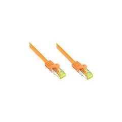 Good Connections Patchkabel m. Cat.7 Rohkabel orange 0,15m