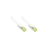 Good Connections Patchkabel m. Cat.7 Rohkabel weiß 80m