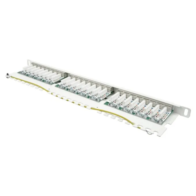 Good Connections Patchpanel 19'Cat. 6 24-P. 0,5HE reinweiß — image 2