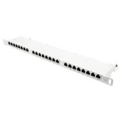 Good Connections Patchpanel 19'Cat. 6 24-P. 0,5HE reinweiß