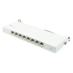 Good Connections Patchpanel Cat.6A 8-Port 0,5 HE reinweiß