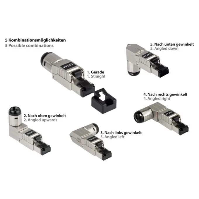 Good Connections RJ45 Stecker Cat. 6A feldkonfektionierbar — image 3