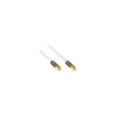 Good Connections SAT Antennenkabel SmartFLEX weiß 1,5m