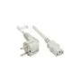 Good Connections Schutzkontakt-Stecker gew.- C13 grau 5m