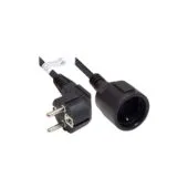 Good Connections Schutzkontakt Verlängerung schwarz 3m