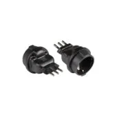 Good Connections Stromadapter Italien Typ L-Typ F(CEE 7 3)