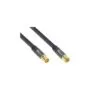 Good Connections TV Antennenkabel SmartFLEX schwarz 1m