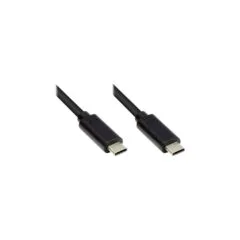 Good Connections USB 3.1 (Gen.1) Kabel USB-C schwarz 0.5m