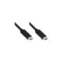 Good Connections USB 3.1 (Gen.1) Kabel USB-C schwarz 0.5m