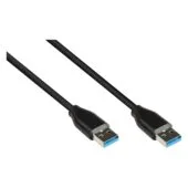 Good Connections USB 3.2 Gen.2 Kabel A-A schwarz 0,5m