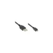 Good Connections USB2.0 Kabel A-Micro B schw. 0.3m