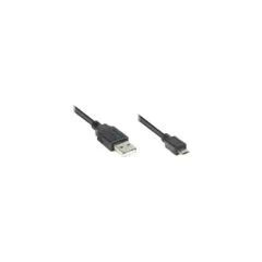 Good Connections USB2.0 Kabel A-Micro B schw.