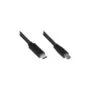 Good Connections USB2.0 Kabel C-Mini B5pol. schw. 0,3m