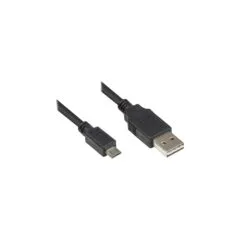 Good Connections USB2.0 Kabel EASY A-Micro B schw. 0,5m