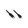 Good Connections USB2.0 Kabel Micro B-C schw. 5m