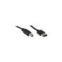 GoodConnections Anschlusskabel USB 2.0 EASY Stecker A an Stecker B. schwarz. 5m.