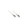 GoodConnections Patchkabel mit Rastnasenschutz. Cat. 5e. SF UTP. PVC. 100MHz. grau. 1.5m.