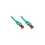 GoodConnections Patchkabel mit Rastnasenschutz. Cat. 6. S FTP. PiMF. PVC. 250MHz. grün. 0.5m.