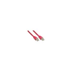GoodConnections Patchkabel mit Rastnasenschutz. Cat. 6. S FTP. PiMF. PVC. 250MHz. rot. 2m.