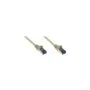 GoodConnections Patchkabel mit Rastnasenschutz. Cat. 6A. S FTP. PiMF. halogenfrei. 500MHz. grau. 10m.