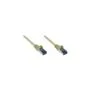 GoodConnections Patchkabel mit Rastnasenschutz, Cat. 6A, S FTP, PiMF, halogenfrei, 500MHz, grau, 15m,
